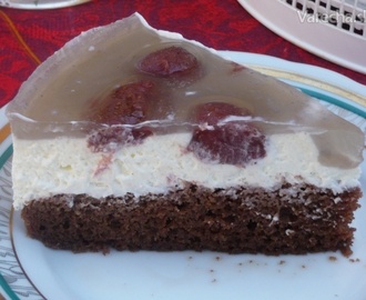 Letná vanilková torta (fotorecept)