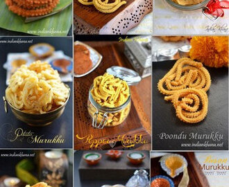 Murukku Recipes | Easy Murukku (Chakli) Recipes for Diwali