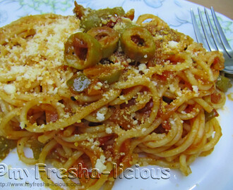 My Husband's Spaghetti in Marinara Sauce