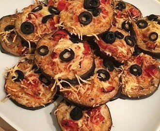 Mini Pizzas de Beringela