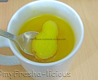 Turmeric-Ginger-Lemon-Green Tea Tonic