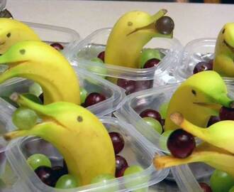 Banane i grožđe