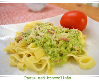 Enkel broccolissås till pasta
