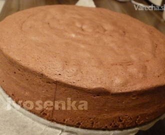 Kakaový olejový korpus na tortu (fotorecept)