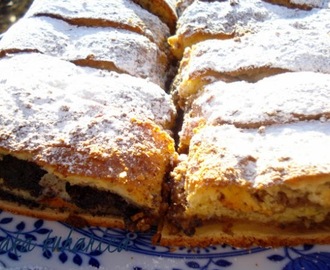 Blizanci od oraha i maka :: Croatian walnut and poppy seed dough cake