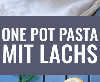 Pasta mit Frischkäse-Sauce und Räucherlachs für die luftig-lockere Bloggerkette mit miree *Werbung