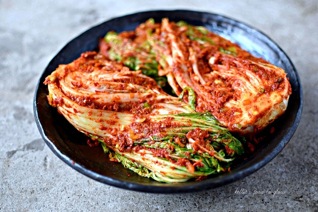 Sichuan Pepper Cabbage Kimchi + Sweet Miso Pumpkin Kimchi