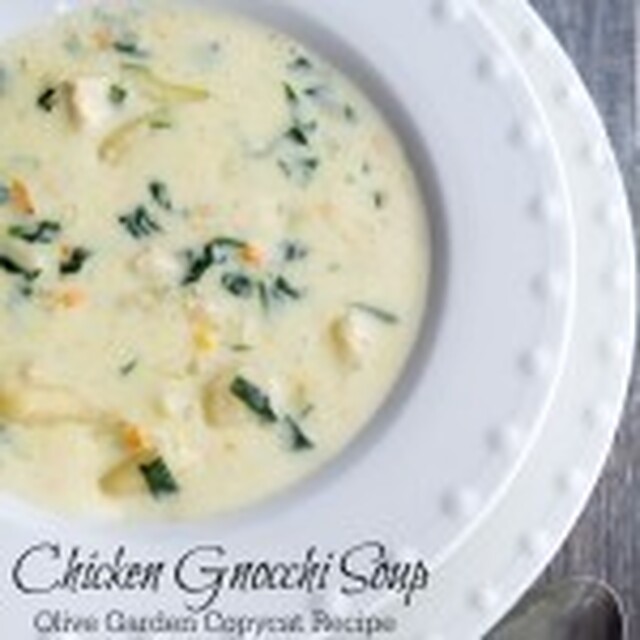 Olive Garden Chicken Gnocchi Soup (Copycat)