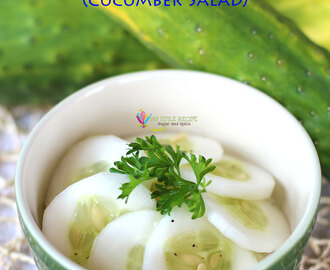 Ensaladang Pipino (Cucumber Vinegar Salad)
