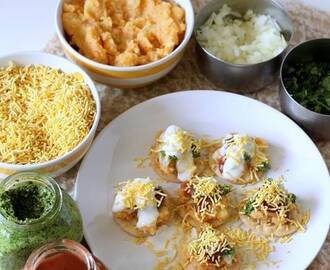 Sev Puri Chaat, How to make Sev Puri Chaat at Home