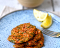 Greek-style tomato fritters