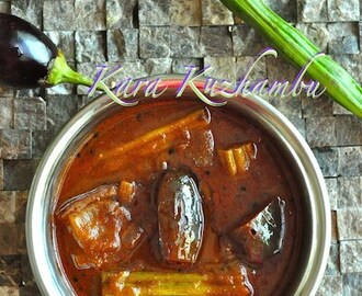Kara Kuzhambu – Spicy Tangy South Indian Gravy with Vegetables