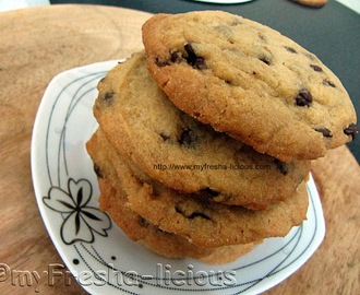 Chocolate Chip Cookies using Shortening