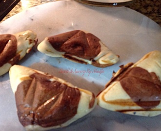 5 Mins Sandwich maker Vanilla & Chocolate cake ….