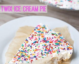 Twix Ice Cream Pie