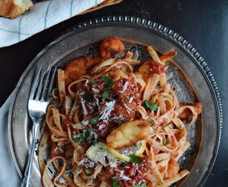 Spicy Seafood Marinara with Pasta