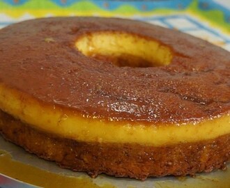 Receita de Bolo Pudim de Laranja, aprenda com essa receita como fazer essa delicia de bolo, combinado com pudim, você vai adorar essa delicia, anote a receita.