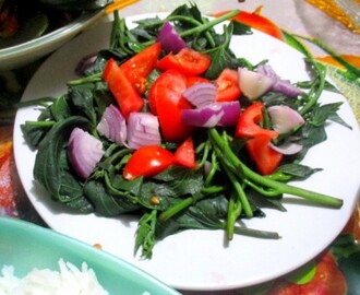 Talbos Ng Kamote Salad