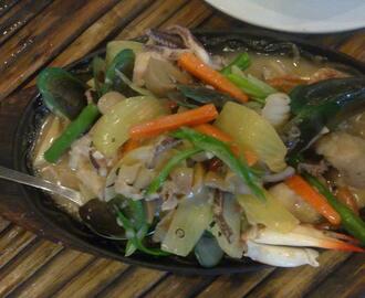 Sizzling Seafood, Bicol Style