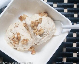 No-churn Maple Walnut Coconut CreamIce Cream