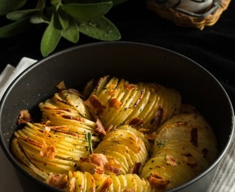 Patate "crispy" al forno al profumo di Toscana.