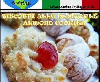 Almond Cookies (Sicily) - Biscotti alle Mandorle (Sicilia)