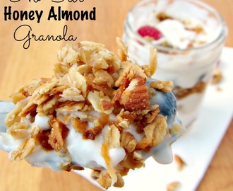 No-Stir Honey Almond Granola