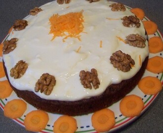 Mrkvova torta, Carrot cake