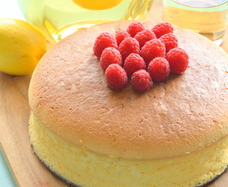 Lemony Sour Cream Cotton Cake柠檬酸奶棉花蛋糕