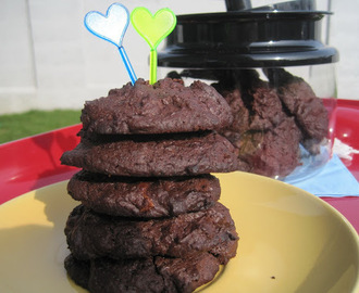 Cookies z troch druhov čokolády