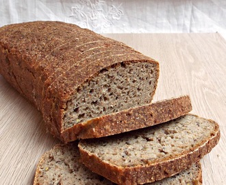 Pane integrale alle farine miste e semi di lino