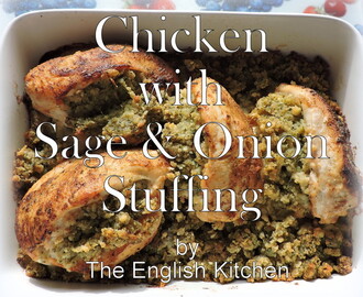 Chicken Breasts with Sage & Onion Stuffing