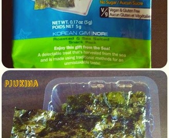 Vyzkoušeno: Sea's Gift - Roasted Seaweed Snack
