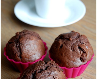 Muffiny pełne czekolady