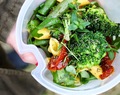 "Na szybko- lunchbox z parowaru", czyli lunchbox #13. Bezglutenowe rurki z gotowanymi na parze zielonymi warzywami.