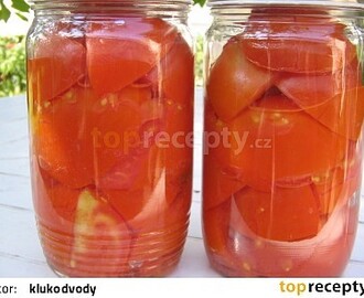 Sterilovaná rajčata na všechno
