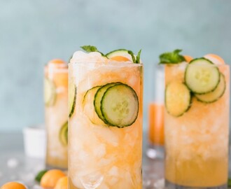 gin com meloa e pepino, a bebida mais refrescante deste verão