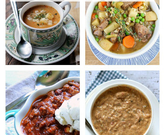 25 Favorite Slow Cooker Soup Recipes + Giveaway