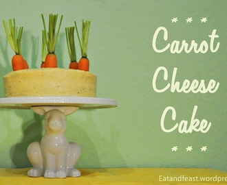 Zu Ostern gibt’s Carrot Cake mit Cheesecake Füllung
