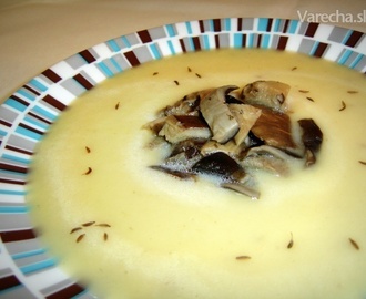 Kapustovico-hlivovica - krémová kapustová polievka s hlivou (fotorecept)