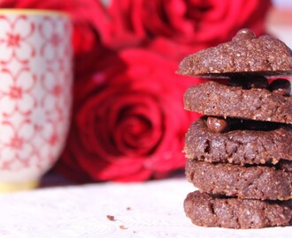 Mini Amerikanske Sjokoladekcookies / konfekt