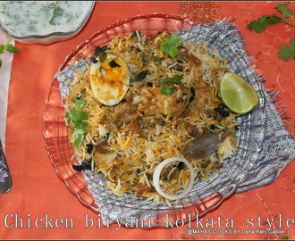 Kolkata style chicken dum biriyani with step wise pictures/Spicy south indian prefect chicken dum  biryani/chicken biriyani recipes
