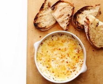 Baked Ricotta with Lemon and Herbs