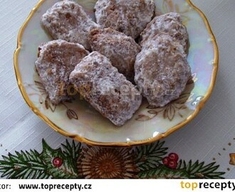 Vánoční Cukroví recept - ořechové tlapky