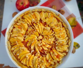 Francouzský jablečný koláč