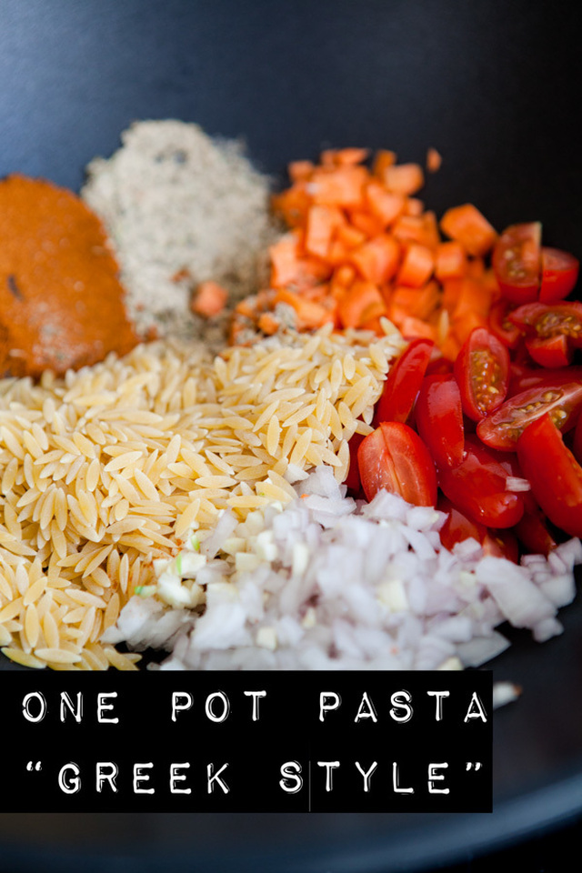 One Pot Pasta Greek Style – aus „1 Pot Pasta… basta!“