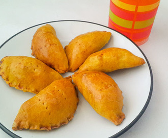 jamaican beef patty in all its golden glory