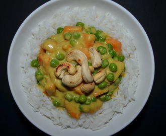 Indické žluté curry