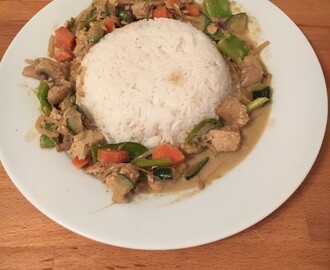 Green Thai Curry -Vegan