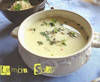 Bardzo lekka zupa cytrynowa - Lemon Soup